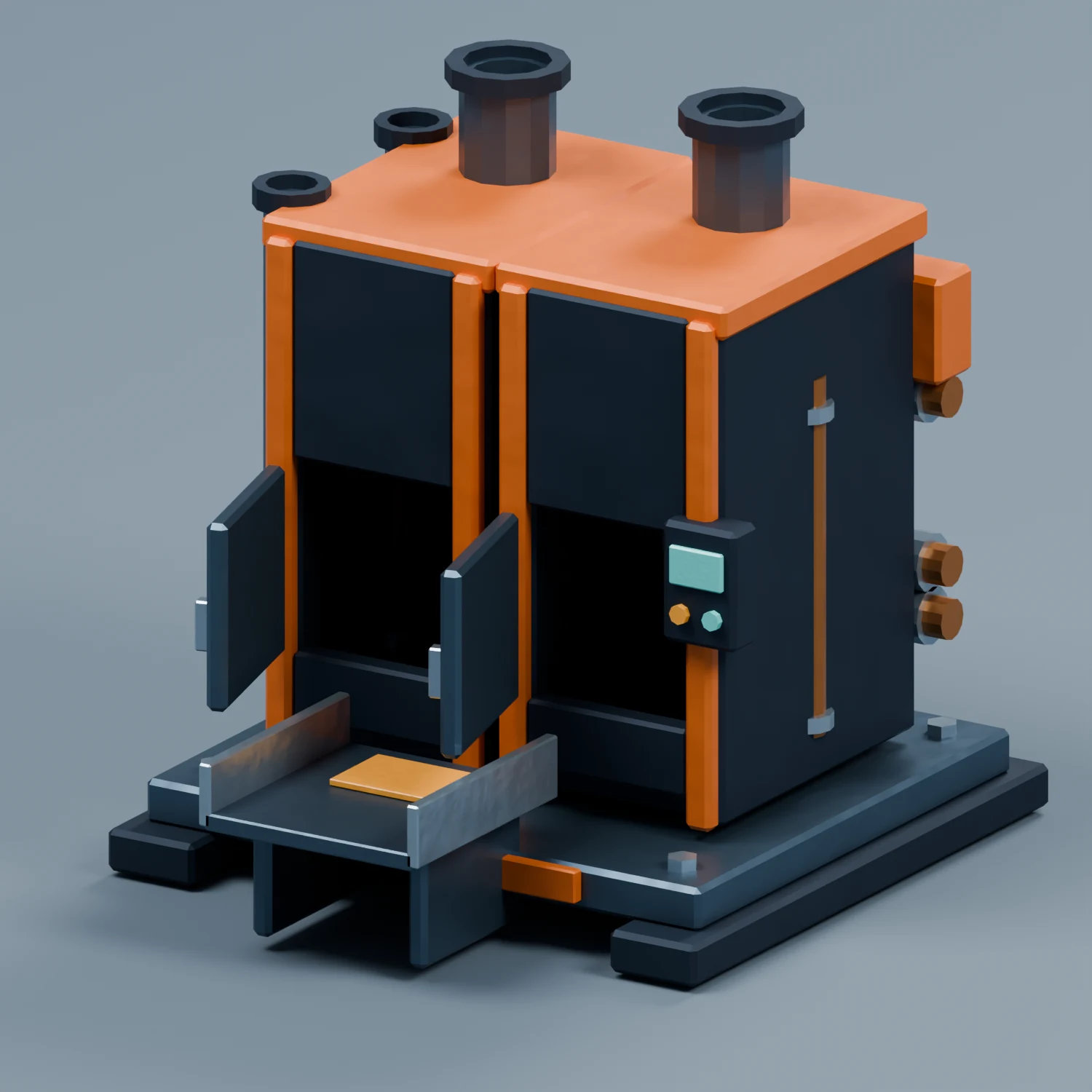 Metal Smelter · Mechanical detail