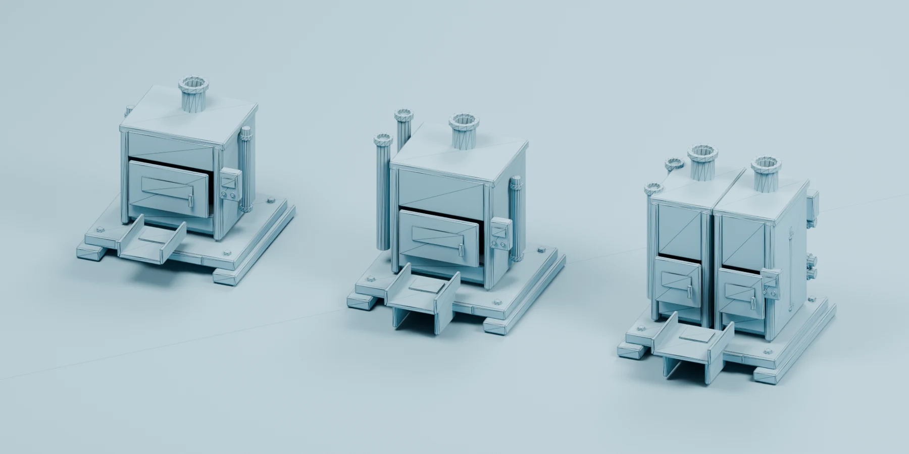 Metal Smelter · Wireframe